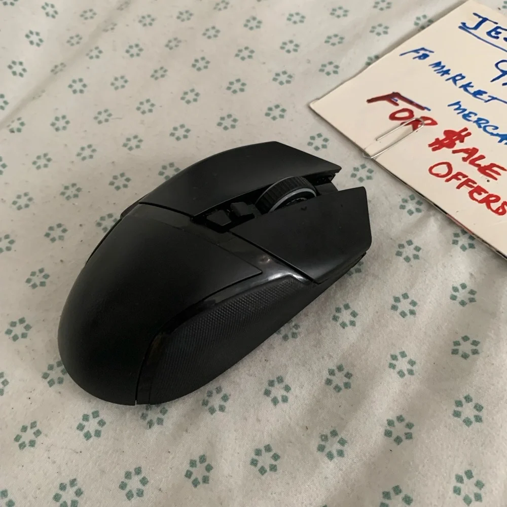 Razer Basilisk Chroma ARGB basilisk Mint with all original acc and add case
